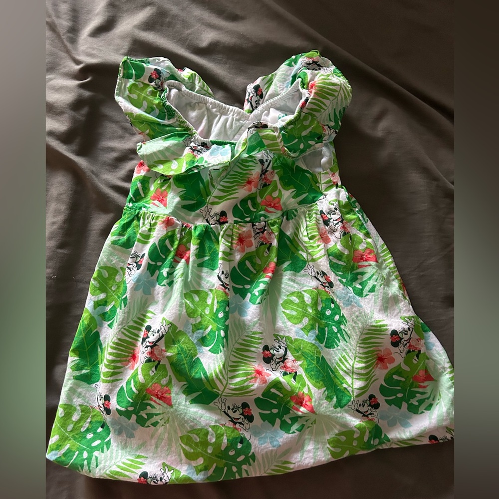 Minnie Mouse tropical dress